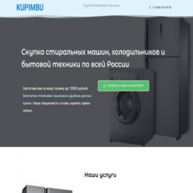 Скриншот главной страницы сайта pokupash.ru