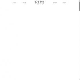 Скриншот главной страницы сайта polene-paris.ru