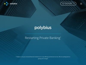 Скриншот главной страницы сайта polybius.io