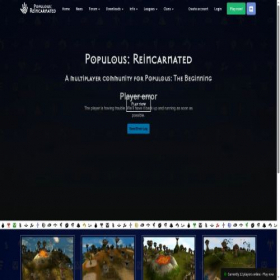 Скриншот главной страницы сайта popre.net