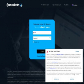 Скриншот главной страницы сайта portal.fpmarkets.com