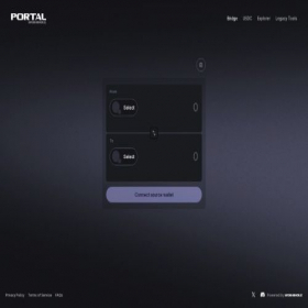 Скриншот главной страницы сайта portalbridge.com
