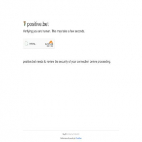 Скриншот главной страницы сайта positive.bet