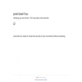 Скриншот главной страницы сайта post.load-f.eu