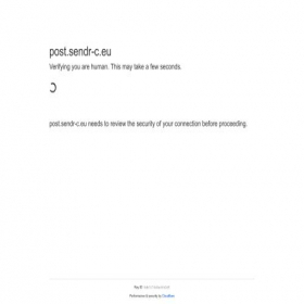 Скриншот главной страницы сайта post.sendr-c.eu