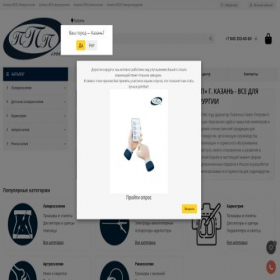 Скриншот главной страницы сайта pppkazan.com
