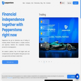 Скриншот главной страницы сайта pprstone.finance