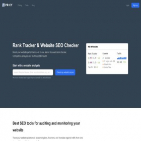 Скриншот главной страницы сайта pr-cy.io