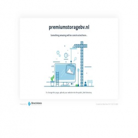 Скриншот главной страницы сайта premiumstoragebv.nl