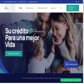 Скриншот главной страницы сайта prestadirecsl.es