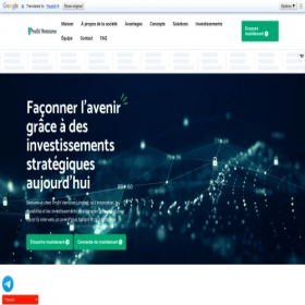 Скриншот главной страницы сайта prftventureslimited.com