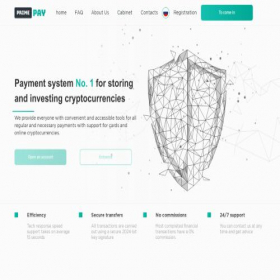 Скриншот главной страницы сайта prime-pay.xyz