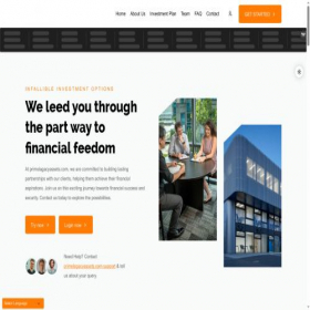 Скриншот главной страницы сайта primelagacyassets.com