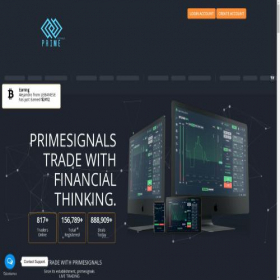 Скриншот главной страницы сайта primesignal.live