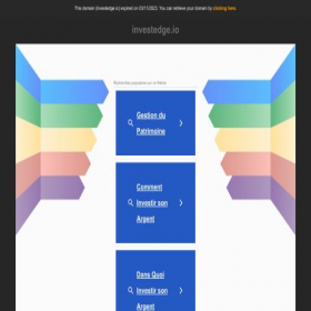 Скриншот главной страницы сайта private.investedge.io