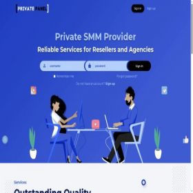 Скриншот главной страницы сайта privatepanel.net