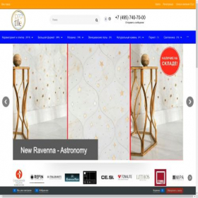 Скриншот главной страницы сайта pro-tile.ru