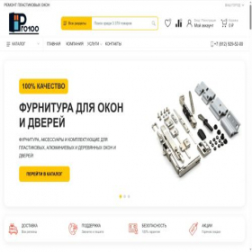 Скриншот главной страницы сайта pro1oo.ru