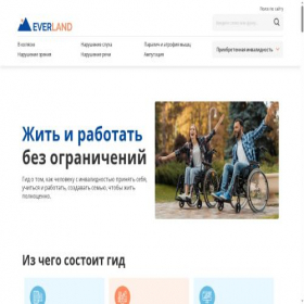 Скриншот главной страницы сайта profi.evland.ru