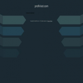 Скриншот главной страницы сайта profit-bot.com