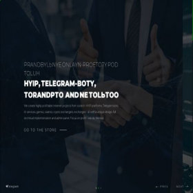Скриншот главной страницы сайта profitscripts.cc