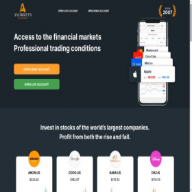 Скриншот главной страницы сайта profitusd.com