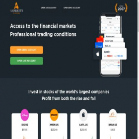 Скриншот главной страницы сайта profitusd.live