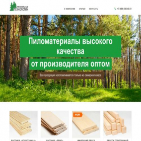 Скриншот главной страницы сайта proftechmsk.ru