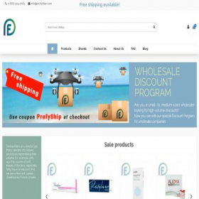 Скриншот главной страницы сайта profyfiller.com