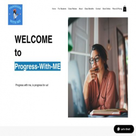 Скриншот главной страницы сайта progresses.org