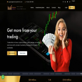Скриншот главной страницы сайта prohonorplatform.pro