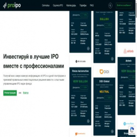 Скриншот главной страницы сайта proipo.pro