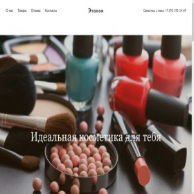 Скриншот главной страницы сайта project9363445.tilda.ws