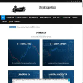 Скриншот главной страницы сайта projectreaper.pw