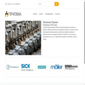 Скриншот главной страницы сайта promstorparts.ru