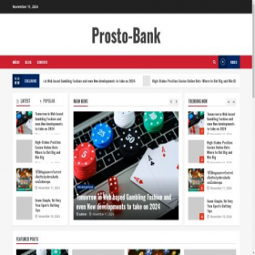 Скриншот главной страницы сайта prosto-bank.biz