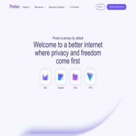 Скриншот главной страницы сайта protonme.support