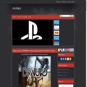 Скриншот главной страницы сайта ps3fixes.3dn.ru