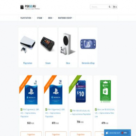 Скриншот главной страницы сайта psxgo.ru