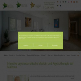 Скриншот главной страницы сайта psychosomatik.com