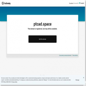 Скриншот главной страницы сайта ptcad.space