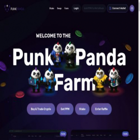 Скриншот главной страницы сайта punkpandafarm.com