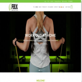 Скриншот главной страницы сайта purebodylogix.com