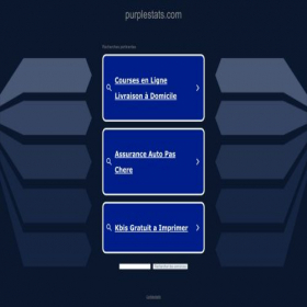 Скриншот главной страницы сайта purplestats.com