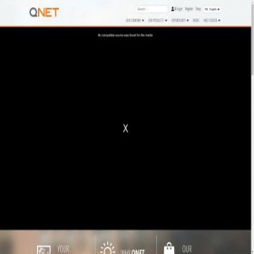 Скриншот главной страницы сайта qnet.net.my