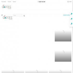 Скриншот главной страницы сайта qoopixie.com