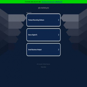 Скриншот главной страницы сайта qtx-market.pro