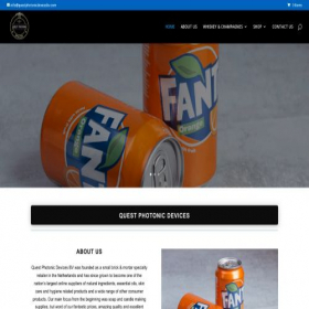 Скриншот главной страницы сайта questphotonicdevicesbv.com