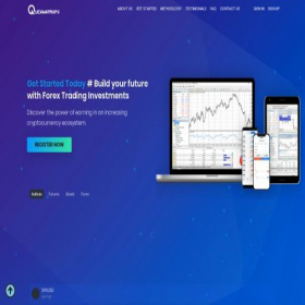 Скриншот главной страницы сайта quickmatrixfx.com