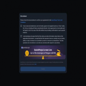 Скриншот главной страницы сайта quickswap-v3.exchange-defi-app-referral.pics